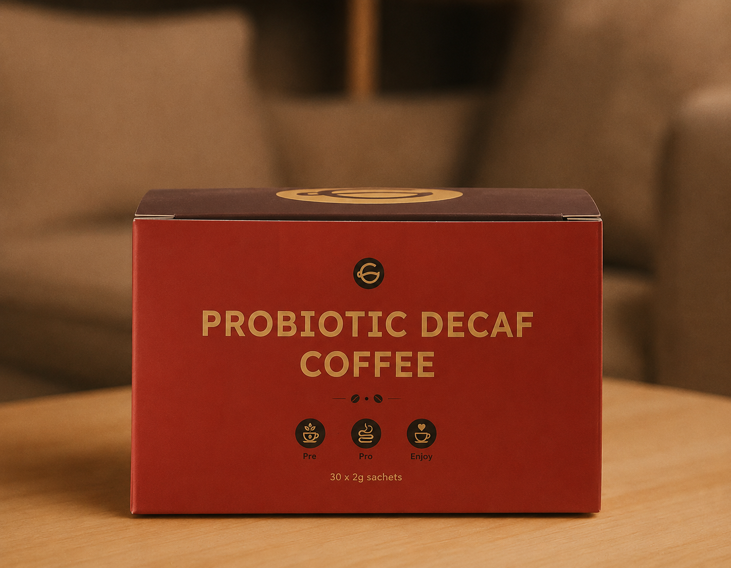 Gut & Ground Probiotic Decaf Coffee