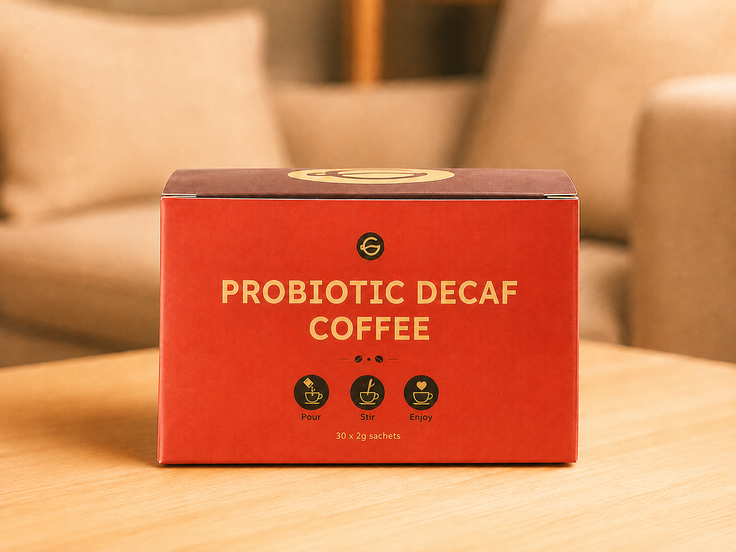 Gut & Ground Probiotic Decaf Coffee