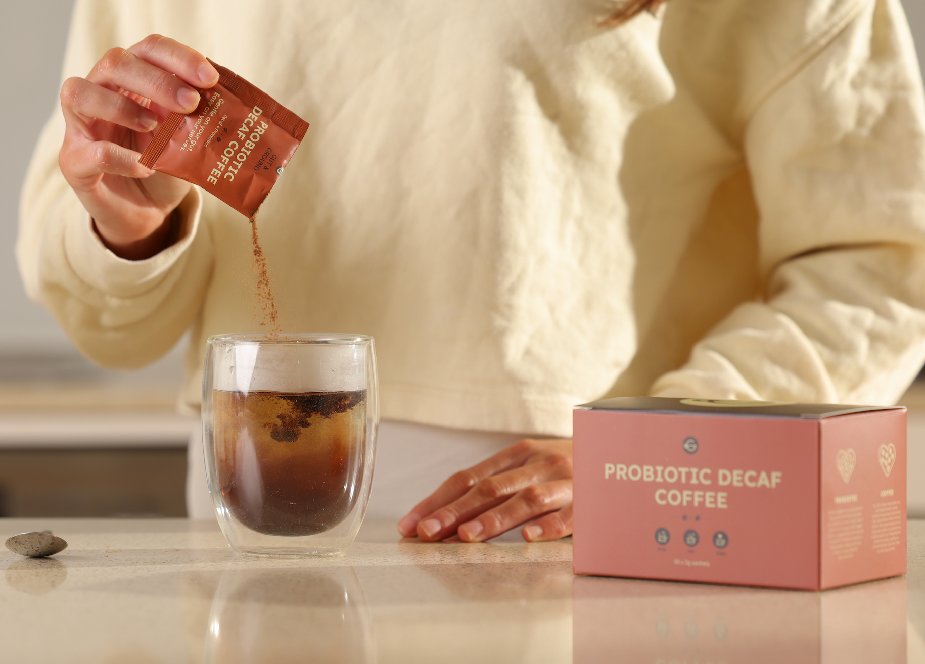 Gut & Ground Probiotic Decaf Coffee