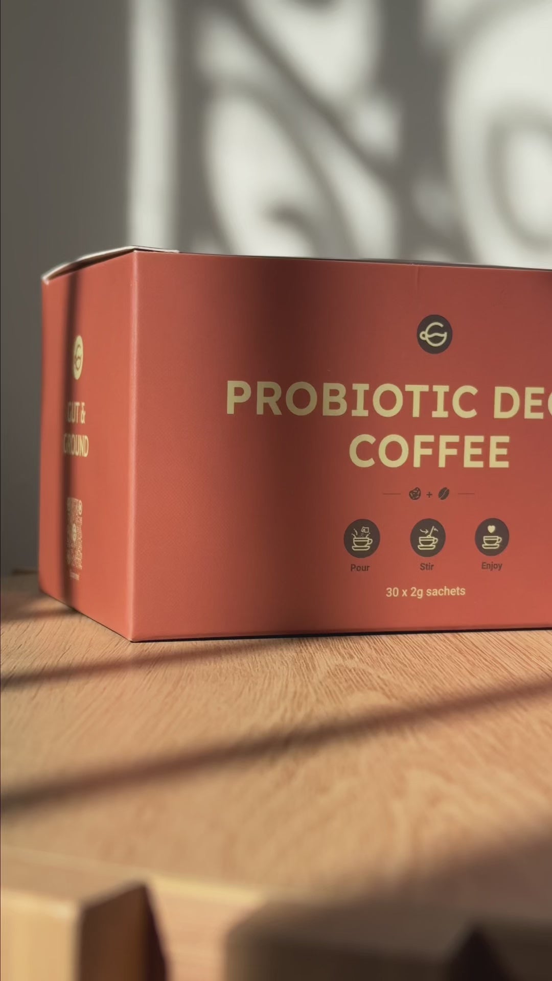 Gut & Ground Probiotic Decaf Coffee